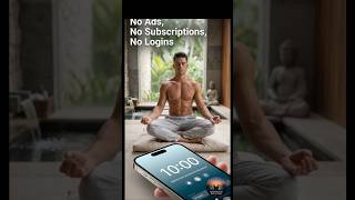 Meditation Bell & Zen Timer. Google Play Store. No Ads, No Subscriptions, No Login #shorts #zen