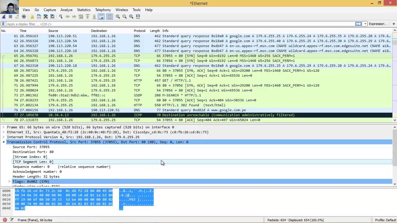 reading wireshark packet capture reading wireshark packet capture
