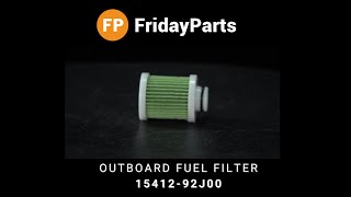 Outboard Fuel Filter 15412-92J00 for Suzuki Marine DF115A DF140A DF150AP