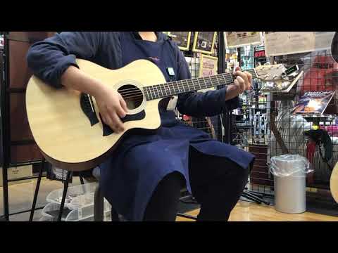 Taylor 114ce Walnut 2017弾いてみた - YouTube
