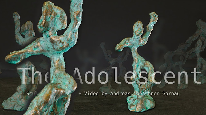 "The Adolescent" in thoughts of Fyodor Dostoevsky sculpture Andreas Loeschner-Gornau  plastic arts