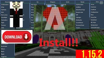 How to Install Aristois Hacked Client for Minecraft 1.15.2 *NEW* 2020