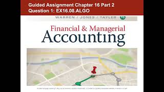 BUA 243 Guided Assignment: Chapter 16 Part 2