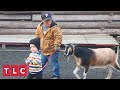 Jackson Helps Zach Herd the Goats! | Little People Big World