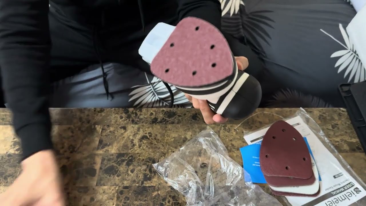 Bielmeier Electric Detail Sander with 12-Piece