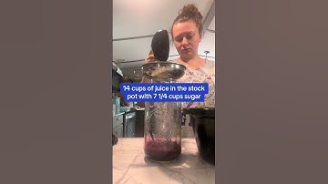 Old Fashioned Grape Jelly from the Farm #grape #jelly #canning #recipes