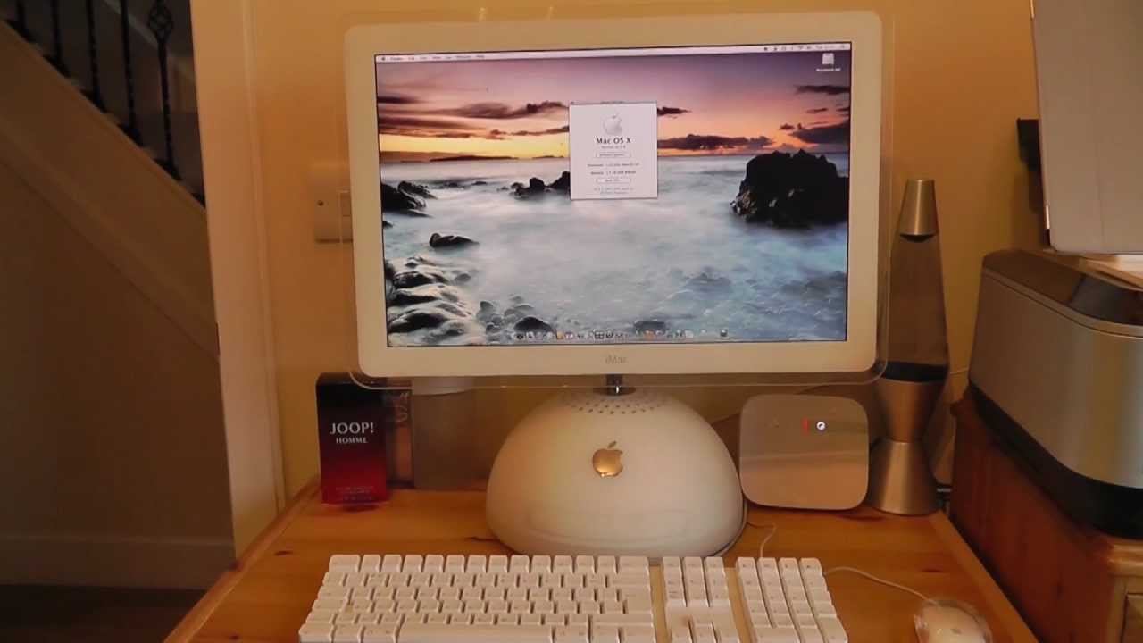 My New Apple iMac G4 20 inch