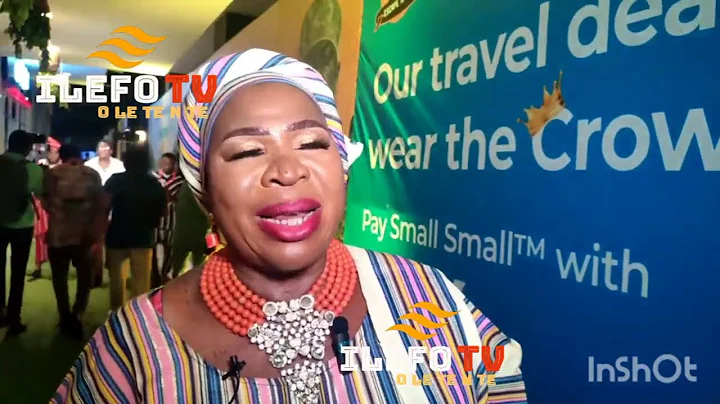 MADAM SAJE ALIAS IYA ODUN OUT TO SUPPORT HIS SON ODUNLADE ADEKOLA FOR HIS ORISA MOVIE PREMIERE