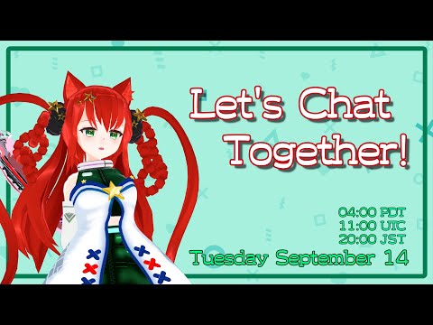 【Chat/雑談】Let's Chat!【Tuesday/火曜日】