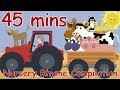 Old MacDonald Had A Farm! And lots more Nursery Rhymes! 45 minutes!