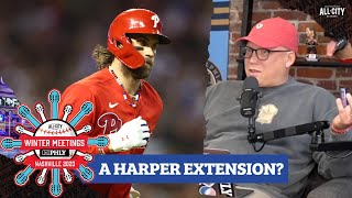 Will Bryce Harper get a contract extension or more money from the Philadelphia Phillies