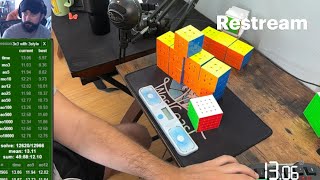5BLD and 9 cube MBLDs (short)