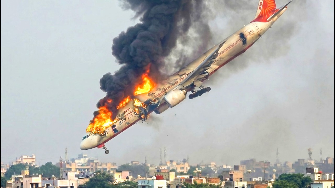 Most Shocking Plane Crashes In Aviation Caught on Camera - YouTube