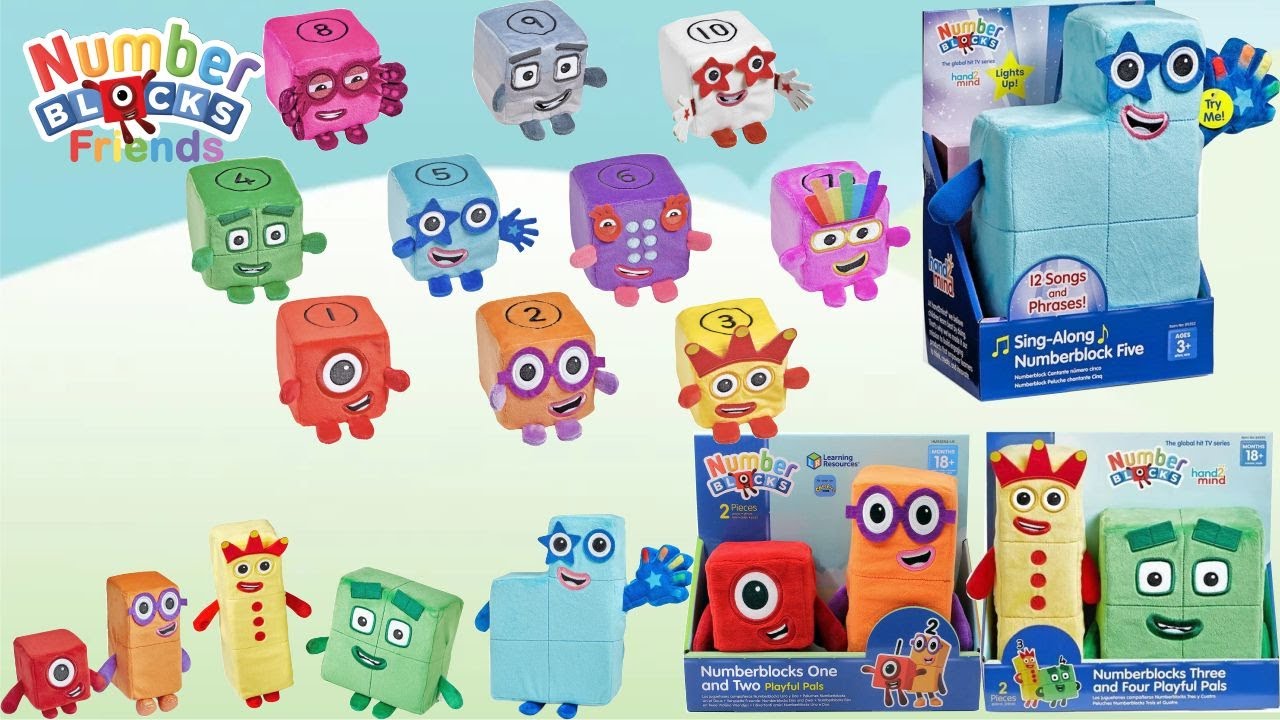 Number Blocklets 04:18 Minutes Compilation Unboxing Mini Blocklets Numberblocks 1–10 ...