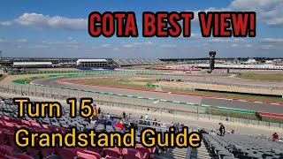 COTA Best F1 Grandstand Seats Turn 15