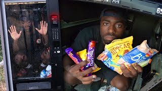 I was locked inside a VENDING MACHINE.. (goes wrong)