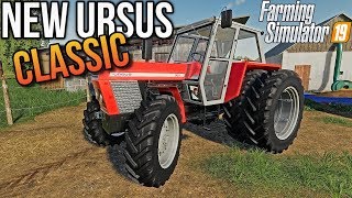 NEW CLASSIC URSUS TRACTOR! | New Mods & Maps For FS19