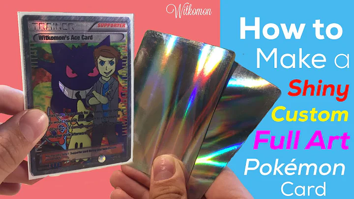 Create Your Own Stunning Full Art Pokemon Card!