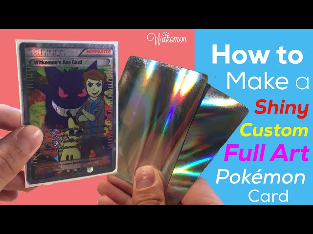 How to Make Your Own Pokémon Card Sleeves! 