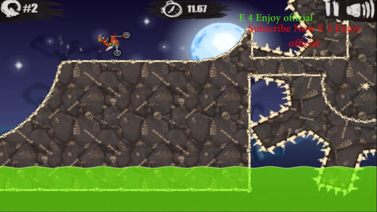 Moto x3m cool math games spooky land