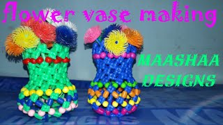 plastic wire flower vase making easy clear tutorial
