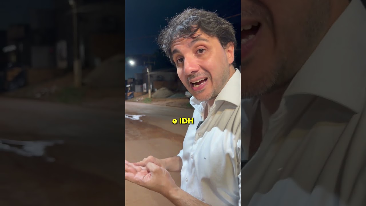 Renan santos expõe realidade ao visitar a cidade considerada mais pobre do Brasil