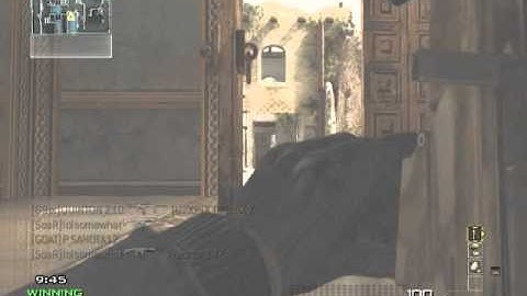 epic MW3 6 man LMG spawn feed