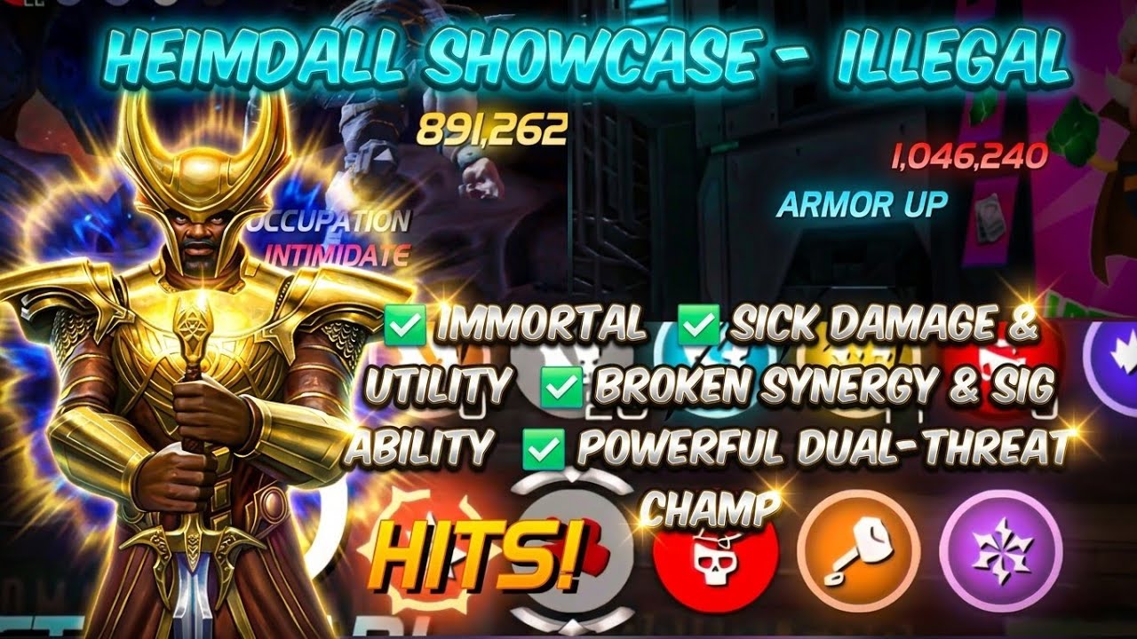 Why You Need to R4 Heimdall?? - Broken Damage ️Sick Utility ️Powerful