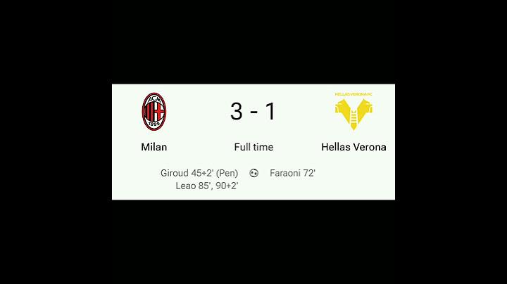 Milan vs Hellas Verona #football #seriea