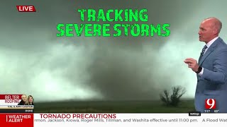 Tracking Tornadoes and Severe Storms Across Oklahoma | May 25, 2024