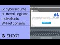 Cyberscurit au travail  malware wifi conseils  cybersecurit  hp support