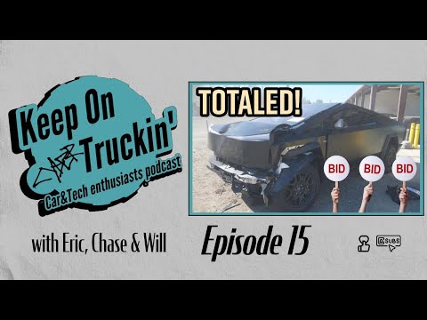 Totaled Cybertruck Goes to Auction, 2 More Cybertruck Recalls, VW Invests in Rivian - Episode 15