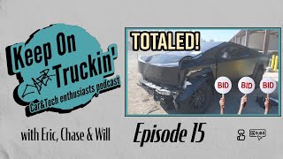 Totaled Cybertruck Goes to Auction, 2 More Cybertruck Recalls, VW Invests in Rivian - Episode 15