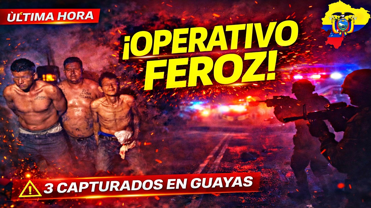 🚨ÚLTIMA HORA: Golpe a Los Lobos captura de 3 presuntos integrantes de Los Lobos