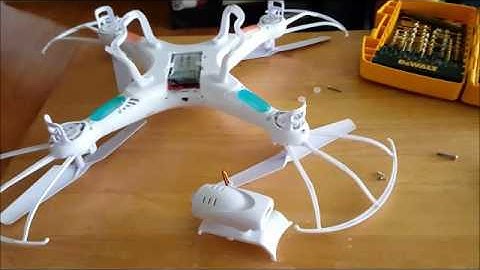 Syma X5C-1 Camera Angle Mod