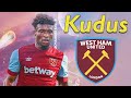 Mohammed Kudus ● Arsenal Transfer Target ⚪🔴 Best Dribbling Skills & Goals image