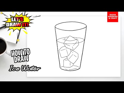 How to draw a glass of water Realistic pencil drawing technique Pencil  Shading - YouTube