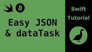 Swift Tutorial: EASY JSON Modeling & URLSession dataTask()