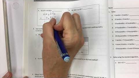 Eureka math grade 5 module 1 lesson 9