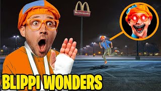 Do Not Order Blippi Wonders HAPPY MEAL From MCDONALDS!! 3AM