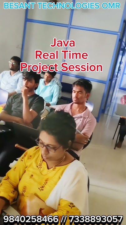 Real Time Java Project Session - YouTube