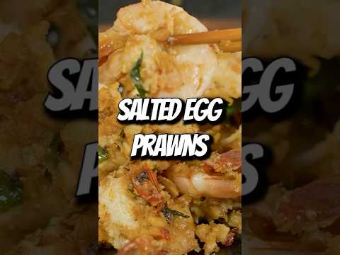 How To Make Salted Egg Yolk Prawns