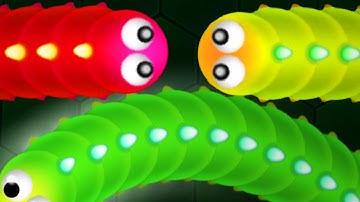 Wormax.io Monster Giant Worm Invasion Best Wormaxio Gameplay! (Game Like Slither.io)