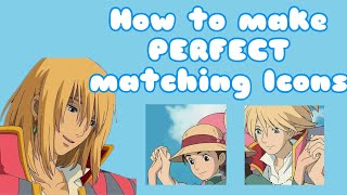 HOW TO MAKE PERFECT MATCHING ICONS [UPDATED]