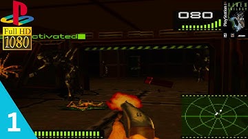 (PS1) Alien Trilogy - Gameplay Walkthrough Part 1 HD 1080p