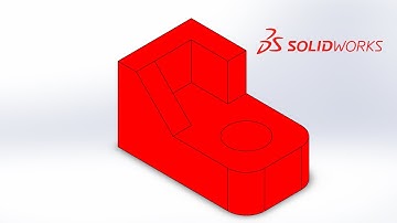 Solid Works | Basic Tools | Extrude | Extrude Cut | Fillet