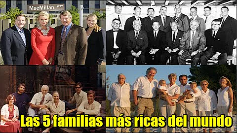 ¿Quiénes son las 5 familias más ricas?