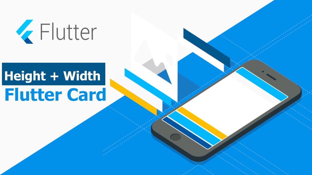 Flutter Mobile Apps - How to add Height and Width in Flutter Card App ...