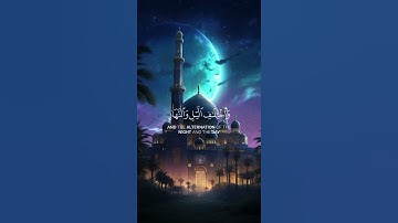 سورة آل عمران {الآية 190} بصوت الشيخ ياسر الدوسري ❤️❤️