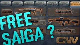 Contract Wars: FREE SAIGA FA  (Glitch)